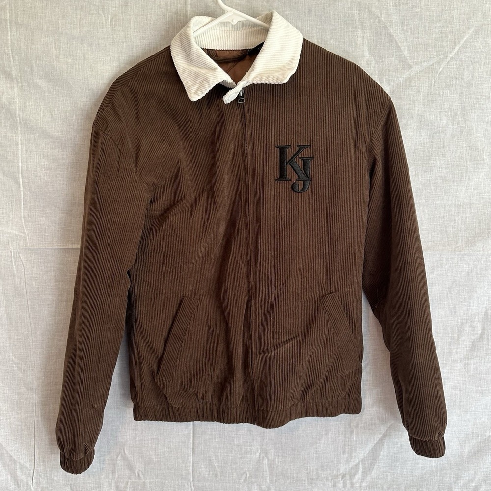 Men's Karl Jacob's Corduroy Full Zip Jacket | Size Small